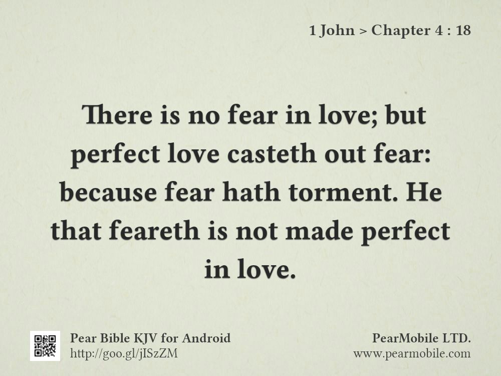 1 John, Chapter 4:18